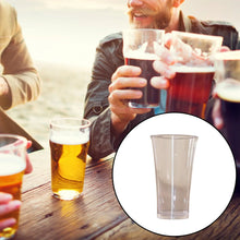 Plastic Drinking Glass Juice Glass Water Glass Set of 6 Transparent Glass - Justgrabit Inc.