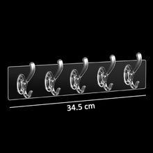 Adhesive Transparent Heavy Duty Wall Hook - justgrabit.in | Just Grab It
