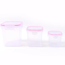 Kitchen Storage Container Set Of 3 Pcs (1500, 1000, 500 ML) - Justgrabit Inc.