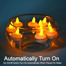 Set of 12 Flameless Floating Candles Battery Operated Tea Lights Tealight Candle - Decorative, Wedding, Diwali - Justgrabit Inc.