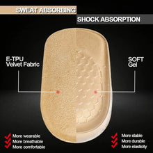 Medium 1 Pairs Silicone Heel Pads, Shoes Insole (11×6×3 Cm) - Justgrabit Inc.