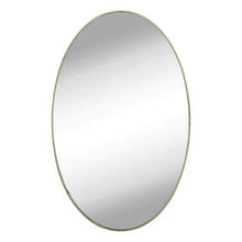 SMALL OVAL FRAME LESS MIRROR WALL STICKER FOR DRESSING - Justgrabit Inc.