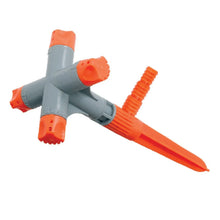 360° Rotating Garden Sprinkler – Adjustable 4 - Arm Lawn Water Sprayer - justgrabit.in | Just Grab It