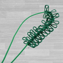 Elastic Cloth Drying Rope with 12 Metal Clip Portable Clothes line For Home & Travel - justgrabit.in | Just Grab It