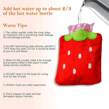 Strawberry Design Relief: Mini Hot Water Bag for Neck & Shoulders - Justgrabit Inc.