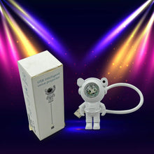USB Intelligent Voice Projector Astro Night Light Projector, Galaxy Light Star Projector, Cartoon Light, LED Light, Desk Lamp, Mini Night Light, Cartoon Reading Lamp, USB Port for Kids Room Adults Bedroom Party Gaming Room - Justgrabit Inc.