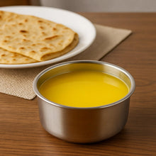 Stainless Steel Table Small Dish Bowl Plate Set for Side Dish, Sauce (1 Pc) - Justgrabit Inc.
