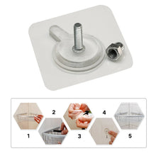 Adhesive Screw Wall Hook for Home & Office Hanging - Justgrabit Inc.