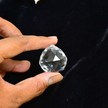 White Crystal Ball Hanging Crystal Ball for Home and Office or Car Decor. - Justgrabit Inc.