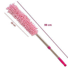 Multipurpose Microfiber Cleaning Duster With Extendable Telescopic Wall Hanging Handle - Justgrabit Inc.