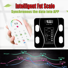 Bluetooth Body Fat Scale Digital Smart Body Weight Scale iOS and Android App to Manage Body Weight, Body Fat, Water, Muscle Mass, BMI, BMR, Bone Mass and Visceral Fat with BMI Scale - Justgrabit Inc.