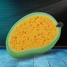Multipurpose Mango Dish Sponge: Cleans Kitchen & Bath (Soft & Durable, 1 Pc) - Justgrabit Inc.