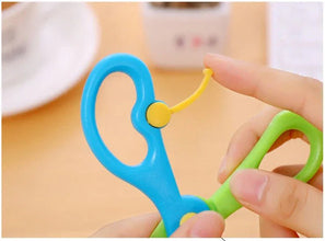 Kids Handmade Plastic Safety Scissors Safety Scissors - Justgrabit Inc.