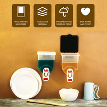 Wall Mounted Oil Dispenser Bottle (1100ml Approx) - justgrabit.in | Just Grab It
