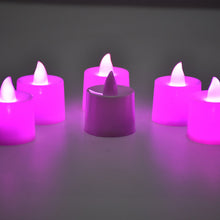 Pink Flameless LED Tealights Smokeless Decorative Candles LED Tea Light Pack of 24 - justgrabit.in | Just Grab It