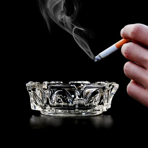 Sanford Round Cigar & Cigarette Ashtray for Home/Office Decor - justgrabit.in | Just Grab It