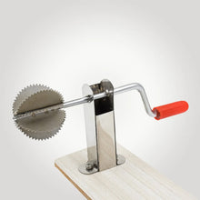Stainless Steel Coconut Scraper with Wooden Base (1 Pc) - justgrabit.in | Just Grab It