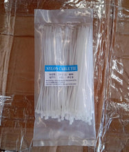 6Inch Nylon Self Locking Cable Ties, Heavy Duty Strong Zip Wire Tie. Pack of 100 - Justgrabit Inc.