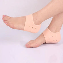 Anti Crack Silicone Half Gel Heel And Foot Protector Moisturizing Socks - Justgrabit Inc.