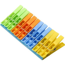 Multipurpose 12 Pcs Cloth Clips (Multicolour) - Justgrabit Inc.
