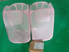 Laundry Baskets Mesh Laundry Bag (2 Pc Set) - justgrabit.in | Just Grab It