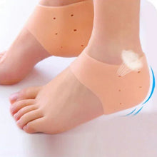 Anti Crack Silicone Half Gel Heel And Foot Protector Moisturizing Socks - Justgrabit Inc.
