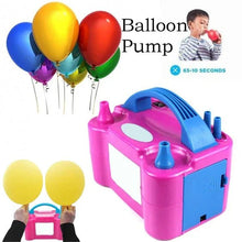 Portable Dual Nozzle Electric Balloon Blower Pump Inflator - Justgrabit Inc.