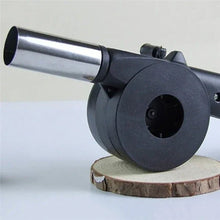 Portable Hand Crank Air Blower Fan for Charcoal Grill BBQ - Justgrabit Inc.