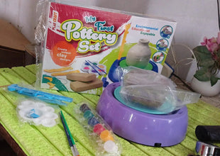 Amazing Educational Pottery Wheel KIT Game Set (1 Set) - justgrabit.in | Just Grab It