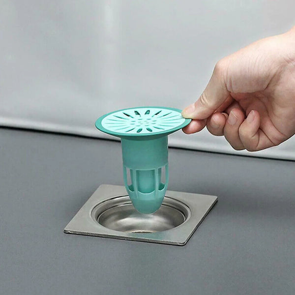 Deodorant Floor Drain Core Silicone Drain Stopper Insectproof Anti - Odor Hair Trap Plug Trap for Kitchen Bathroom Toilet - justgrabit.in | Just Grab It