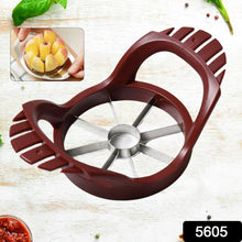 stainless steel apple cut, apple slicer, fruit divider, core remover, separator - Justgrabit Inc.