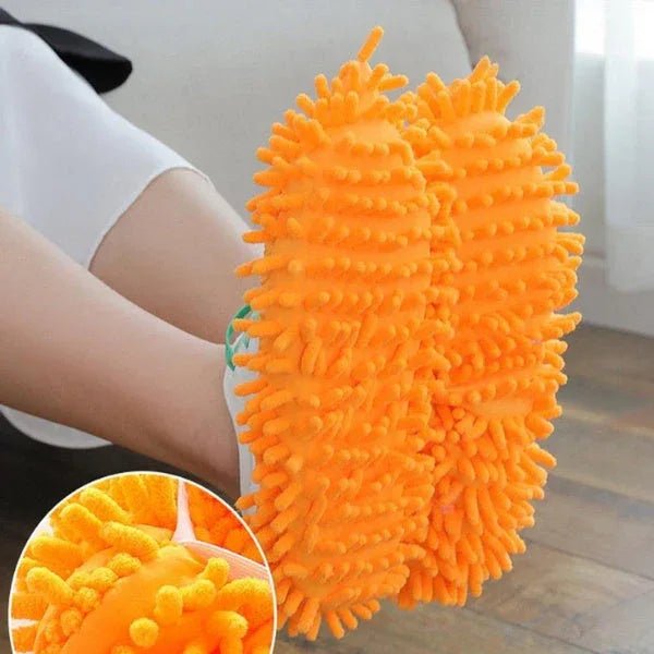 Multi - Function Washable Dust Mop / Floor Cleaning Slippers - Justgrabit Inc.