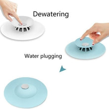 Creative 2 - in - 1 Silicone Sewer Sink Sealer Cover Drainer (multicolour) - justgrabit.in | Just Grab It
