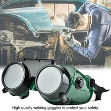 Welding Goggles (Dark Green, Large) - Justgrabit Inc.