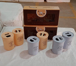 Airtight Containers – For Tea, Coffee, Sugar & More (3 Pcs Set) - justgrabit.in | Just Grab It