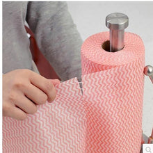 Non Wooven Fabric Disposable Handy Wipe Cleaning Cloth Roll, Tissue Roll (1Pc) - Justgrabit Inc.