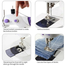 Portable Mini Hand Tailor Machine for Sewing Stitching - Justgrabit Inc.