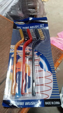 3 Pc Mini Wire Brush Set for cleaning (Brass, Nylon, Stainless Steel Bristles) - justgrabit.in | Just Grab It