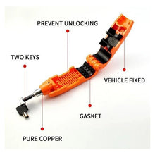 Heavy Duty Bike Brake Lock - Secure Locking System Handlebar and Brake Lever Grip - justgrabit.in | Just Grab It