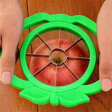 Plastic Apple Cutter Slicer with 8 Blades and Handle - Justgrabit Inc.