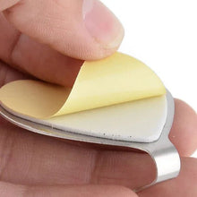 Multipurpose Stainless Steel Adhesive Hooks - Justgrabit Inc.