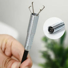 Metal Wire Brush Hand Kitchen Sink Cleaning Hook Sewer Dredging Device - Justgrabit Inc.