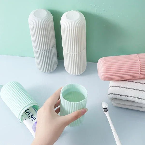 Multipurpose Capsule Bottle Shape Portable Storage Organizer - Justgrabit Inc.