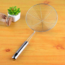 Round Stainless Steel Deep Fry / Mesh Strainer - Justgrabit Inc.