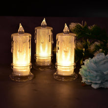 Big Flameless Melted Design Candles Set, Diwali (12 pcs) - justgrabit.in | Just Grab It