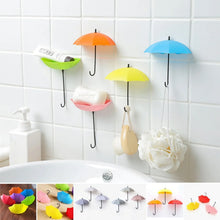 Multipurpose Umbrella Key Hat Holder Wall Hanging Hook Multicolor - Justgrabit Inc.