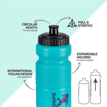 Pull N Stretch Water Bottle for storing drinking water used in many places like school, colleges etc. - Justgrabit Inc.