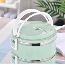 Multi Layer Stainless Steel Hot Lunch Box (2 Layer) - Justgrabit Inc.