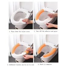 Toilet Seat Cover, Toilet Seat Cushion Soft and Warm Washable Toilet seat Cover Sheets Comfortable - Justgrabit Inc.