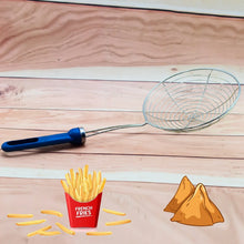Round Stainless Steel Deep Fry / Mesh Strainer - Justgrabit Inc.